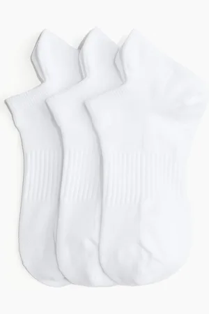H&M 3 paria sporttisukkia DryMove™