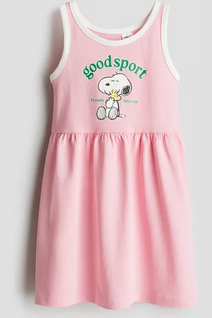 H&M Painokuvioinen puuvillamekko