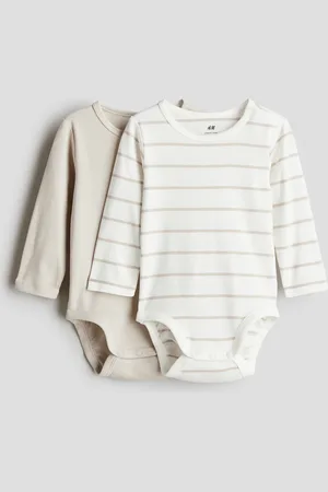 H&M 2 kpl pitkähihaisia bodyja