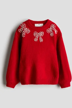 H&M Koristeltu neulepusero