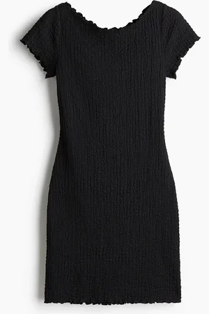 H&M Rypytetty overlock-reunainen mekko