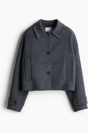 H&M Käsintehty villasekoitteinen takki