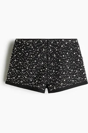 H&M Strassikoristeiset minishortsit