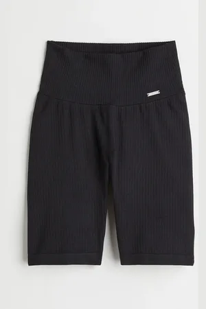 H&M Ribbed Seamless Biker Shorts