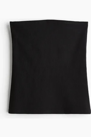 H&M Ribattu tuubitoppi