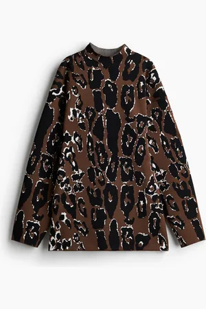 H&M Puolipoolokauluksinen kirjoneulepusero