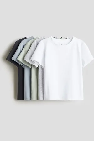 H&M 5 kpl puuvillatrikoisia puseroita