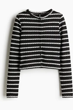 H&M Pointelle-trikoinen takki