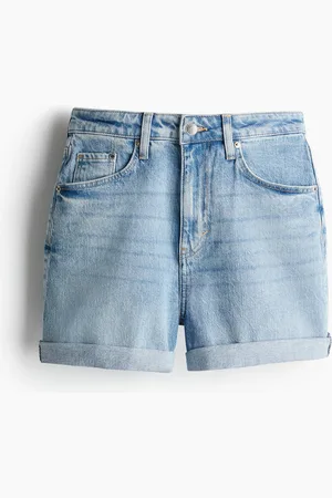H&M Farkkushortsit Mom Ultra High