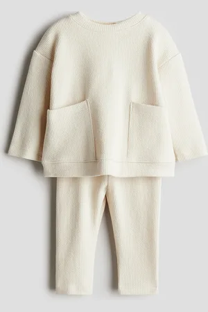 H&M Kaksiosainen puuvillatrikoinen setti
