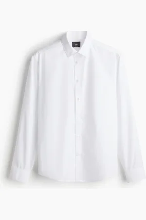 H&M Easy iron -paita Slim Fit