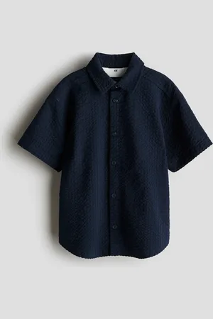 H&M Puuvillainen seersucker-paita