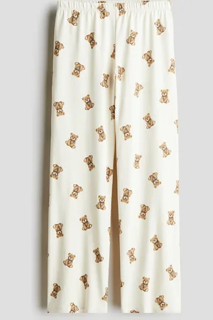 H&M Puuvillaiset painokuvioiset pyjamahousut