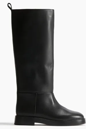 H&M Polvipituiset nahkasaappaat