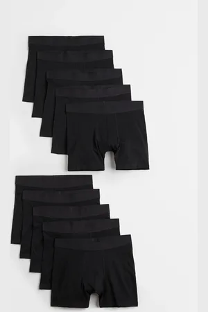 H&M 10 kpl puolipitkiä alushousuja Lycra®