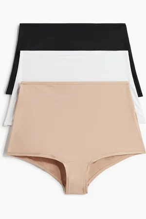 H&M 3 kpl mikrokuituisia shortie-alushousuja