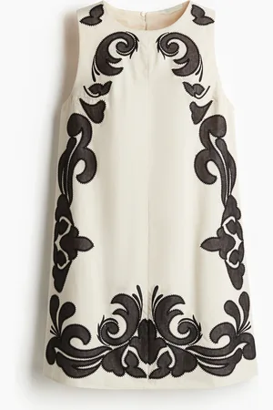 H&M Kirjailtu kotelomekko