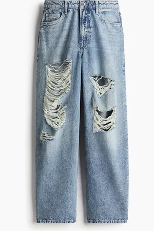 H&M Curvy Fit Baggy High Jeans