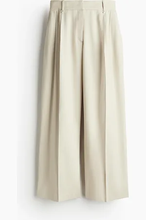 H&M Huolitellut väljät housut