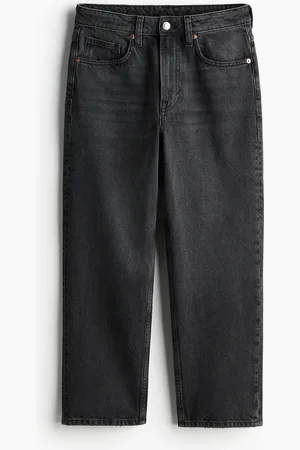 H&M Straight High Cropped Jeans