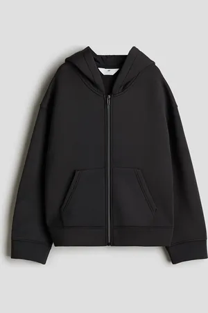 H&M Oversize-huppari scuba-materiaalia