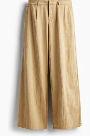 H&M Huolitellut krepatut housut