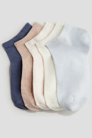 H&M 5 paria varrettomia sukkia