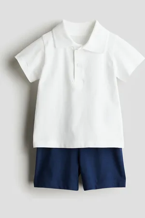 H&M Kaksiosainen puuvillatrikoinen setti