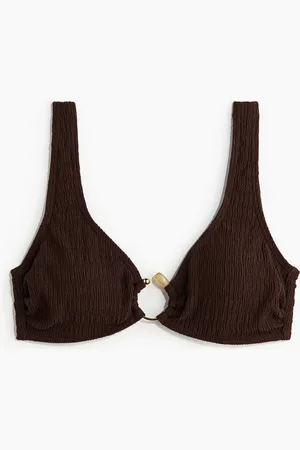 H&M Texturedring Bikini Top