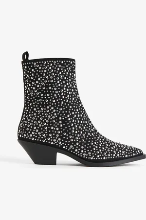 H&M Niittikoristeiset nilkkurit