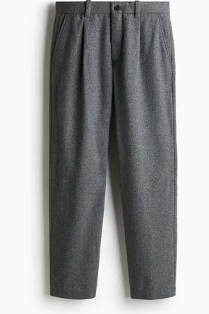 H&M Huovutetut housut Regular Fit