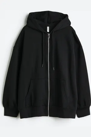H&M Vetoketjullinen oversize-huppari