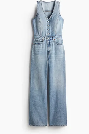 H&M Dnm Vest Widelg Jumpsuit