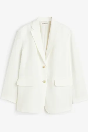 H&M Pellavasekoitteinen oversize-bleiseri