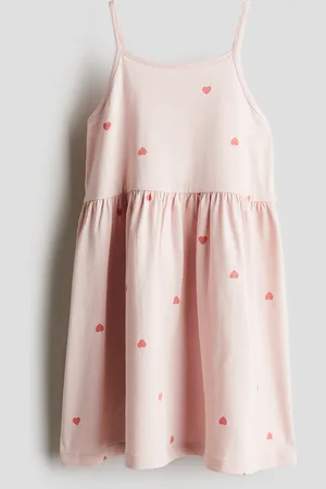 H&M Puuvillatrikoinen mekko