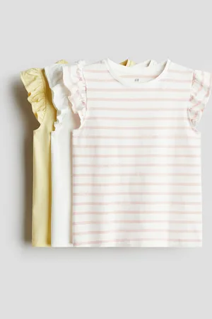 H&M 3 kpl röyhelöhihaisia puseroja