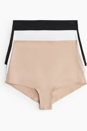 H&M 3 kpl mikrokuituisia shortie-alushousuja