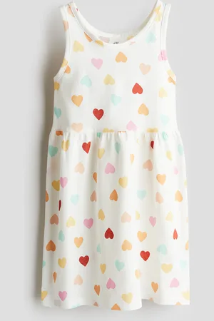H&M Kuviollinen puuvillamekko