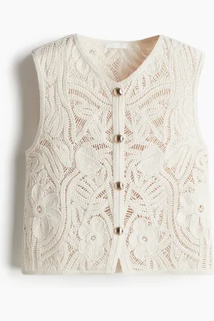 H&M Virkatun näköinen liivi