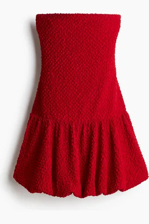 H&M Kuplahelmainen bandeau-mekko