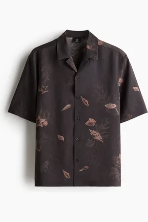 H&M Lyosellisekoitteinen laakakauluspaita Regular Fit