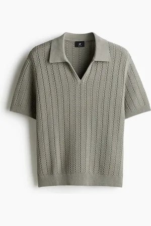 H&M Kuvioneulottu pikeepaita Regular Fit
