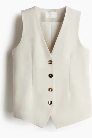 H&M Pellavasekoitteinen pukuliivi