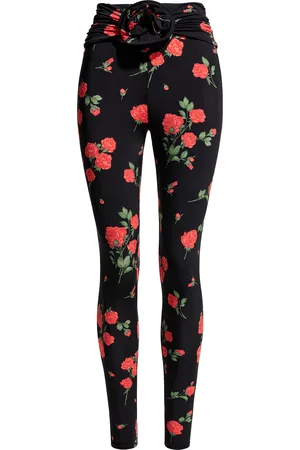 H&M Ruusuapplikoidut leggingsit