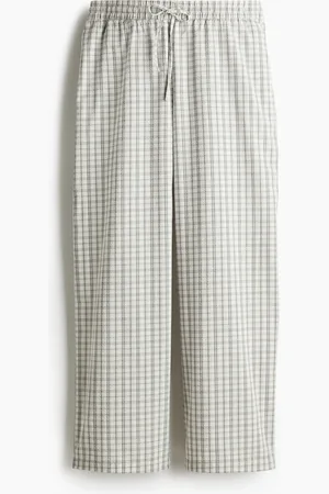 H&M Säätönyörilliset seersucker-housut