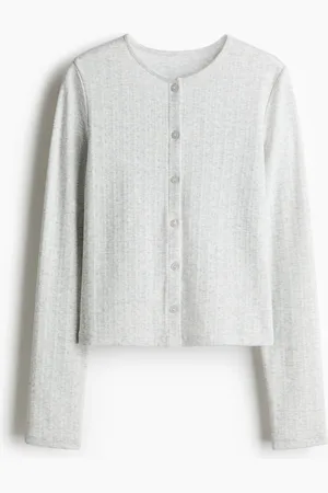H&M Pointelle-trikoinen takki