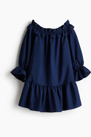 H&M Off shoulder -popliinimekko