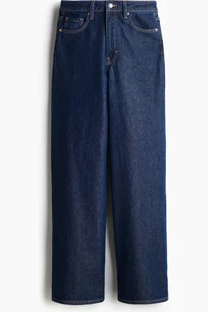 H&M Feather Soft Super Wide Ultra High Jeans