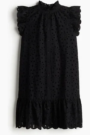 H&M Broderie anglaise -mekko