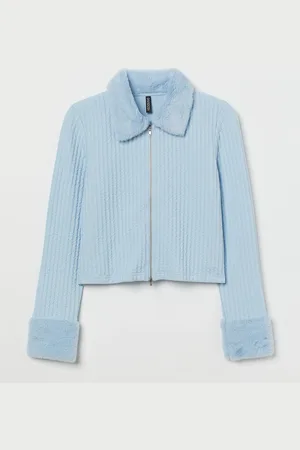 H&M + Tekoturkiskauluksinen neuletakki
